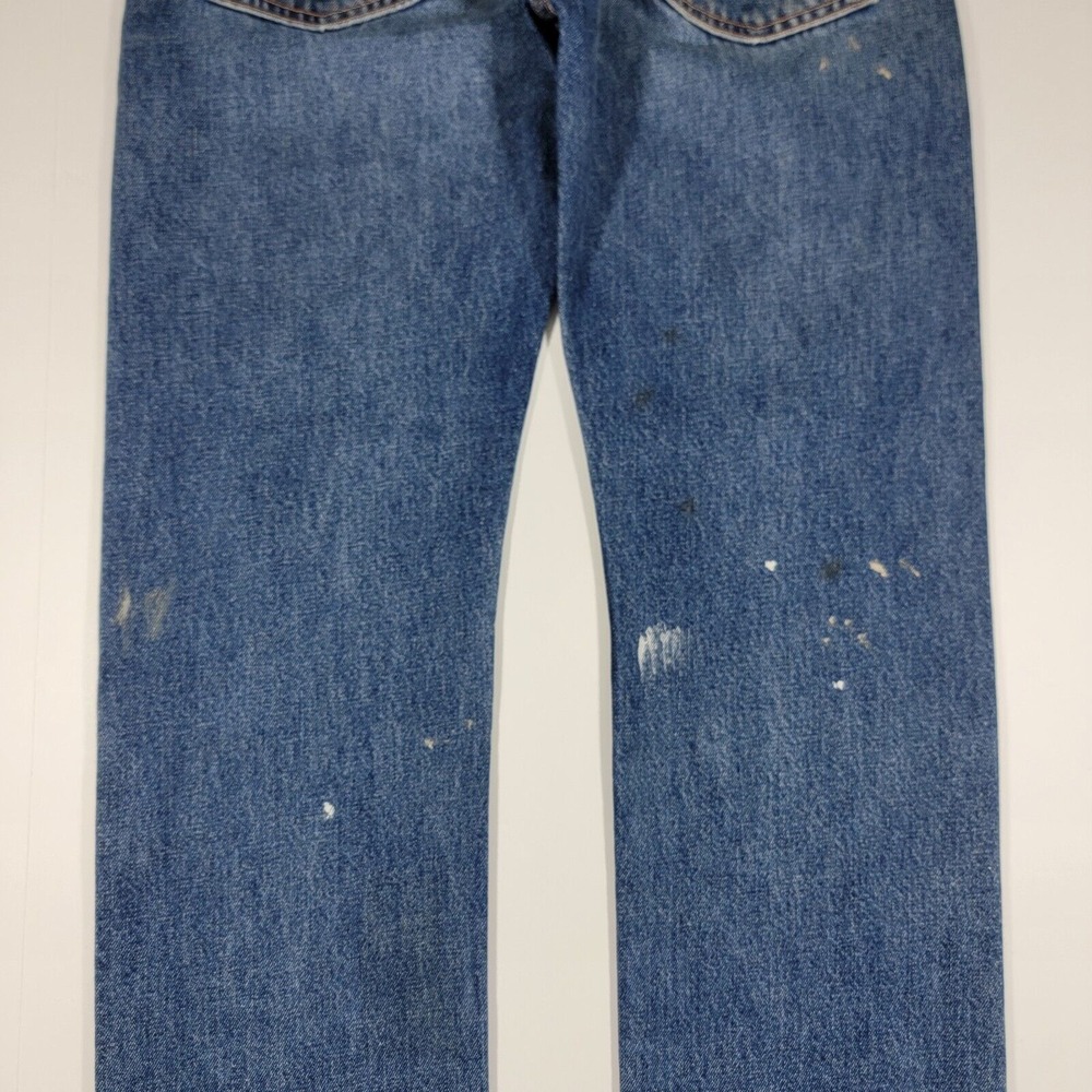 Levi's Lot 551z Men's Denim Blue Jeans AUTHENTIC STRAIGHT FIT Size 30x34‎ - Picture 15 of 16